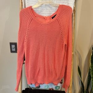Peachy orange sweater